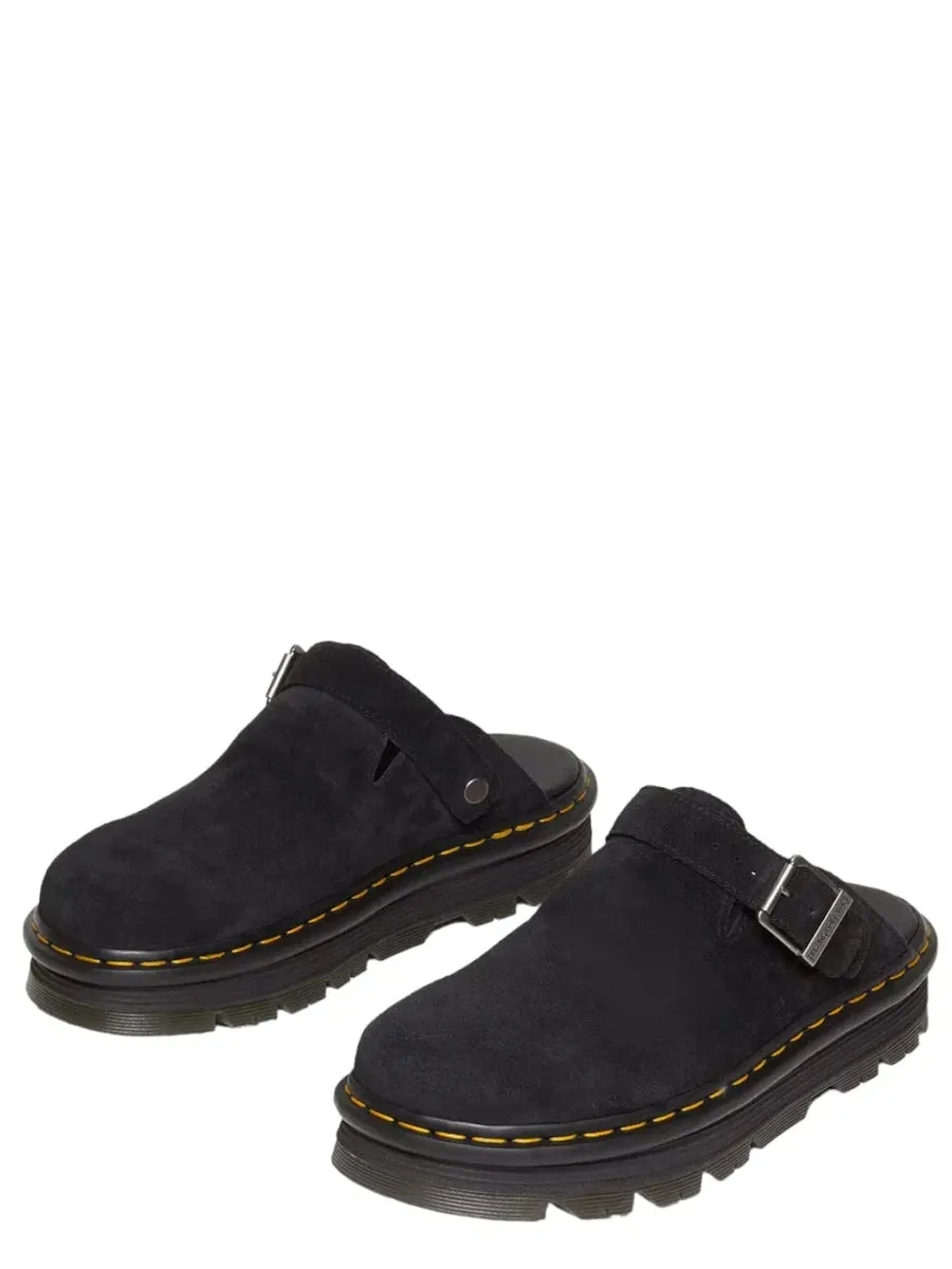 Mules Zebzag in Pelle Scamosciata