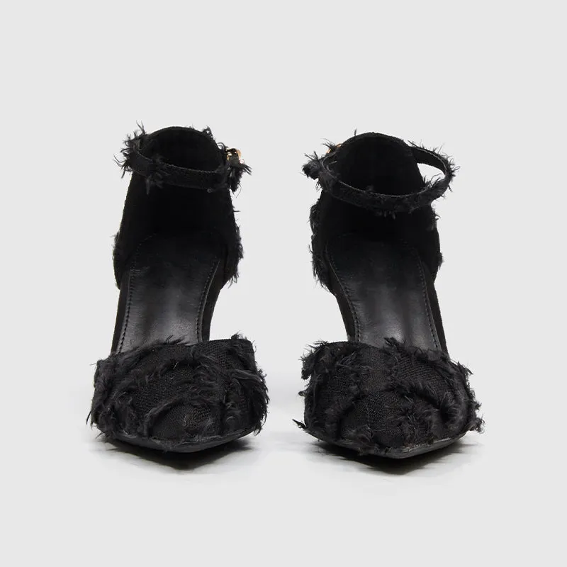 Pointed Pumps High Heels Black