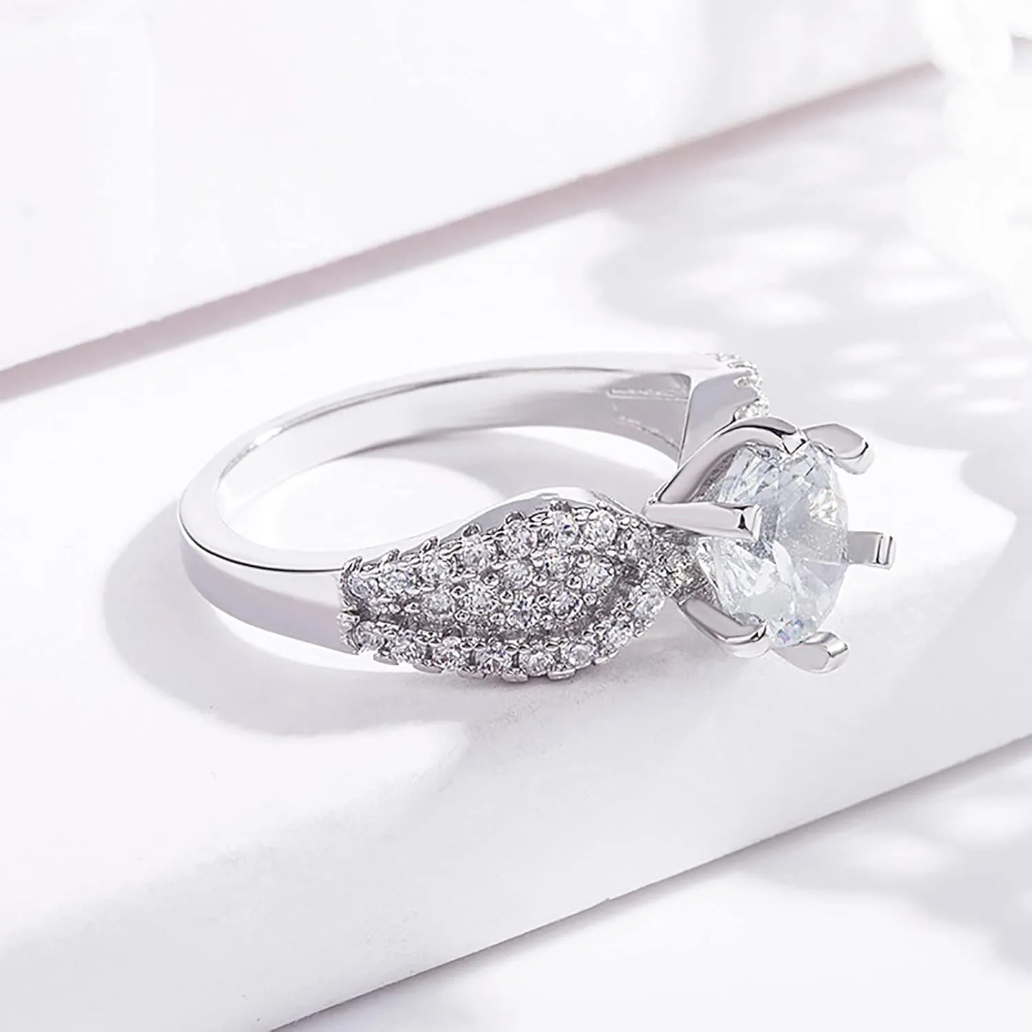 Ring Set for Women for Women Rings Gold Rings Ring Rings Plated for Women Men Love and Stackable Rings Rings for Women Size 12 (Silver, XXXL)