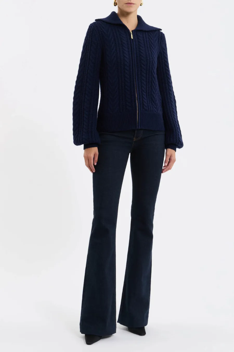 Saylor Knit Jumper Navy