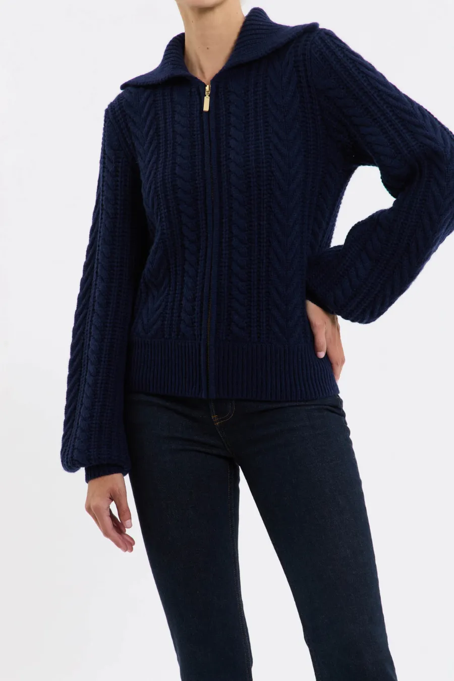 Saylor Knit Jumper Navy