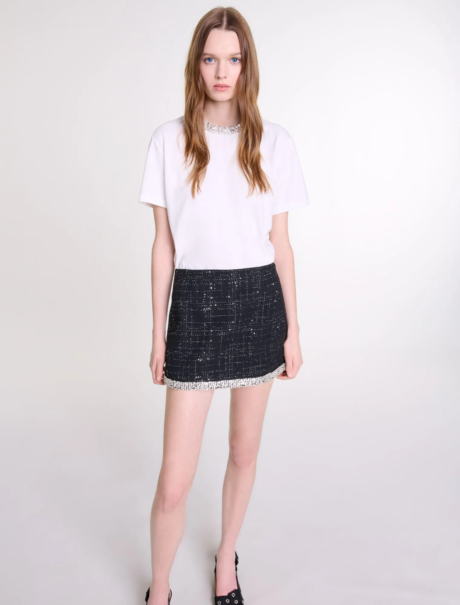 Sequinned Skort