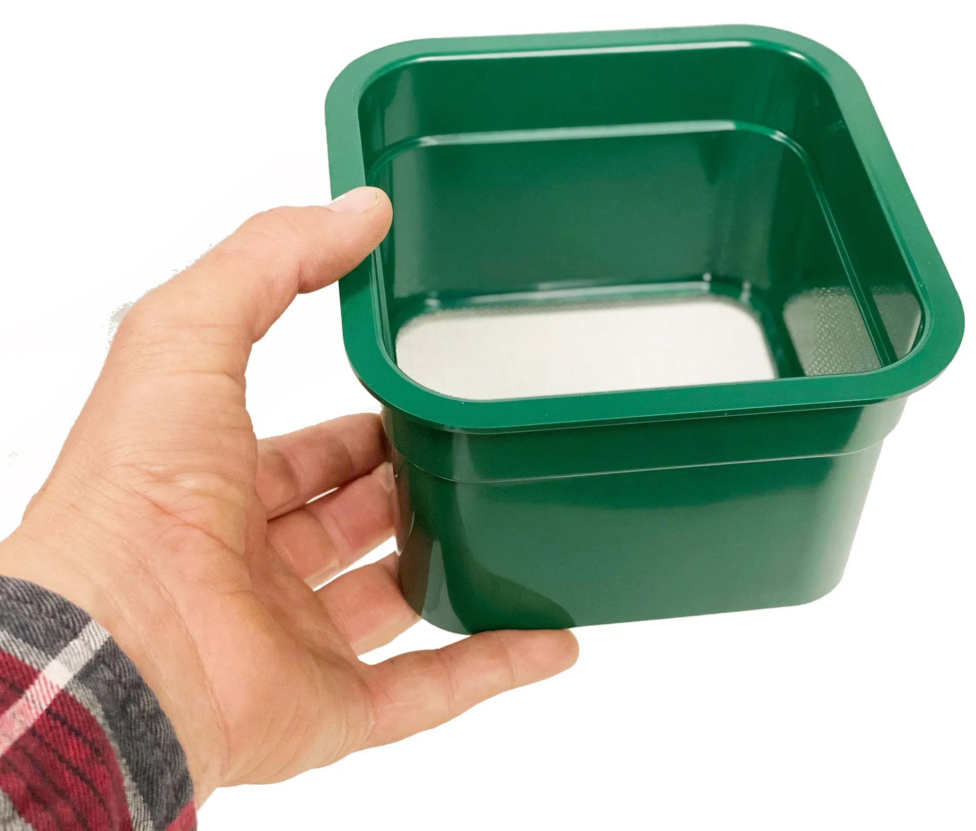 Sluice Fox mini classifier screen gold panning kits, stainless steel screen mesh sifting sieve prospecting and gem sorting; shark tooth sift sifter