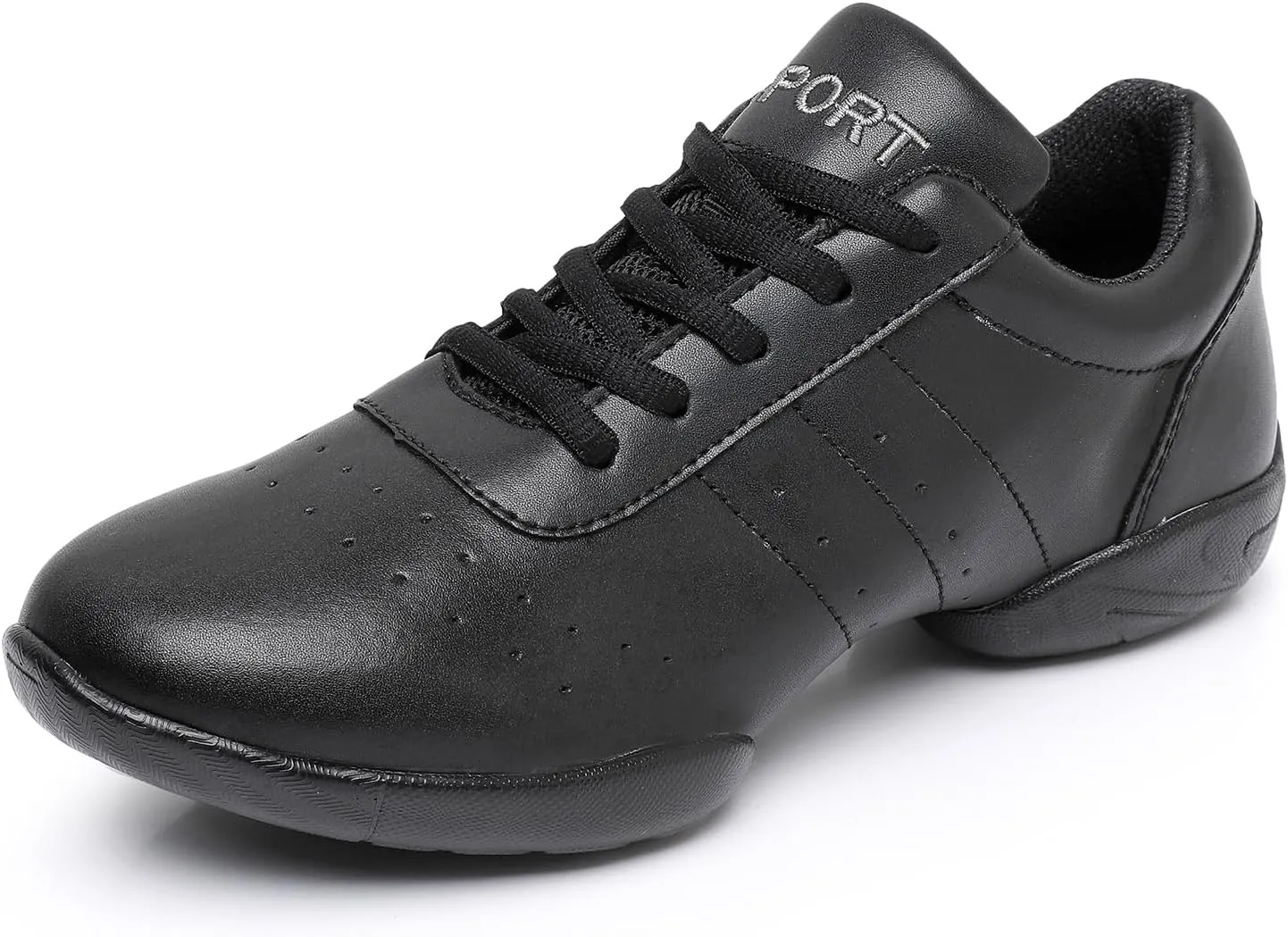 SWDZM Ballroom Salsa Practice Dance Sneakers Cheer Shoes for Women Cheerleading Athletic Dance Shoes