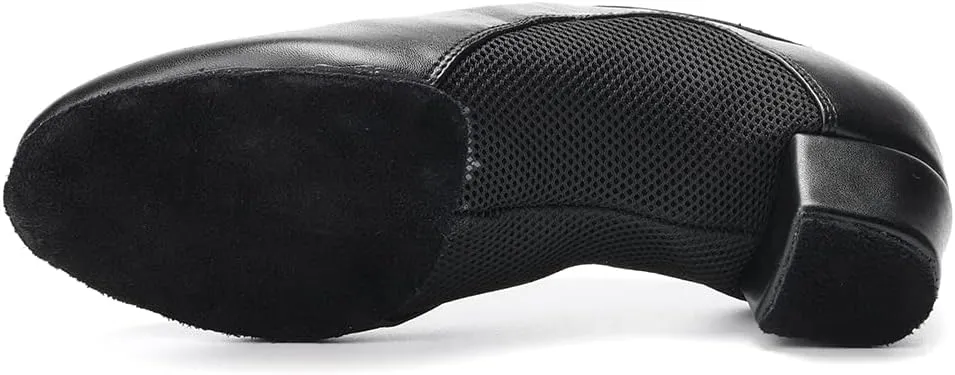 SWDZM Men&Women Ballroom Dance Shoes Low Heel Lace up Latin Salsa Practice Dancing Shoes