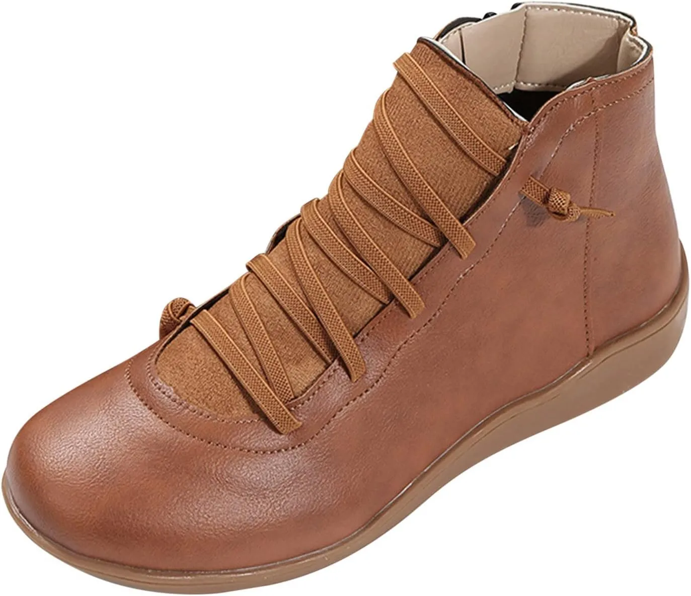 Tan Booties for Women Ladies Boots Heeled Ankle Boots for Women Womens Business Boots for Women Ankle Booties Extra Wide Width Walking Boot for Sprained Ankle Womens Small Left Foot