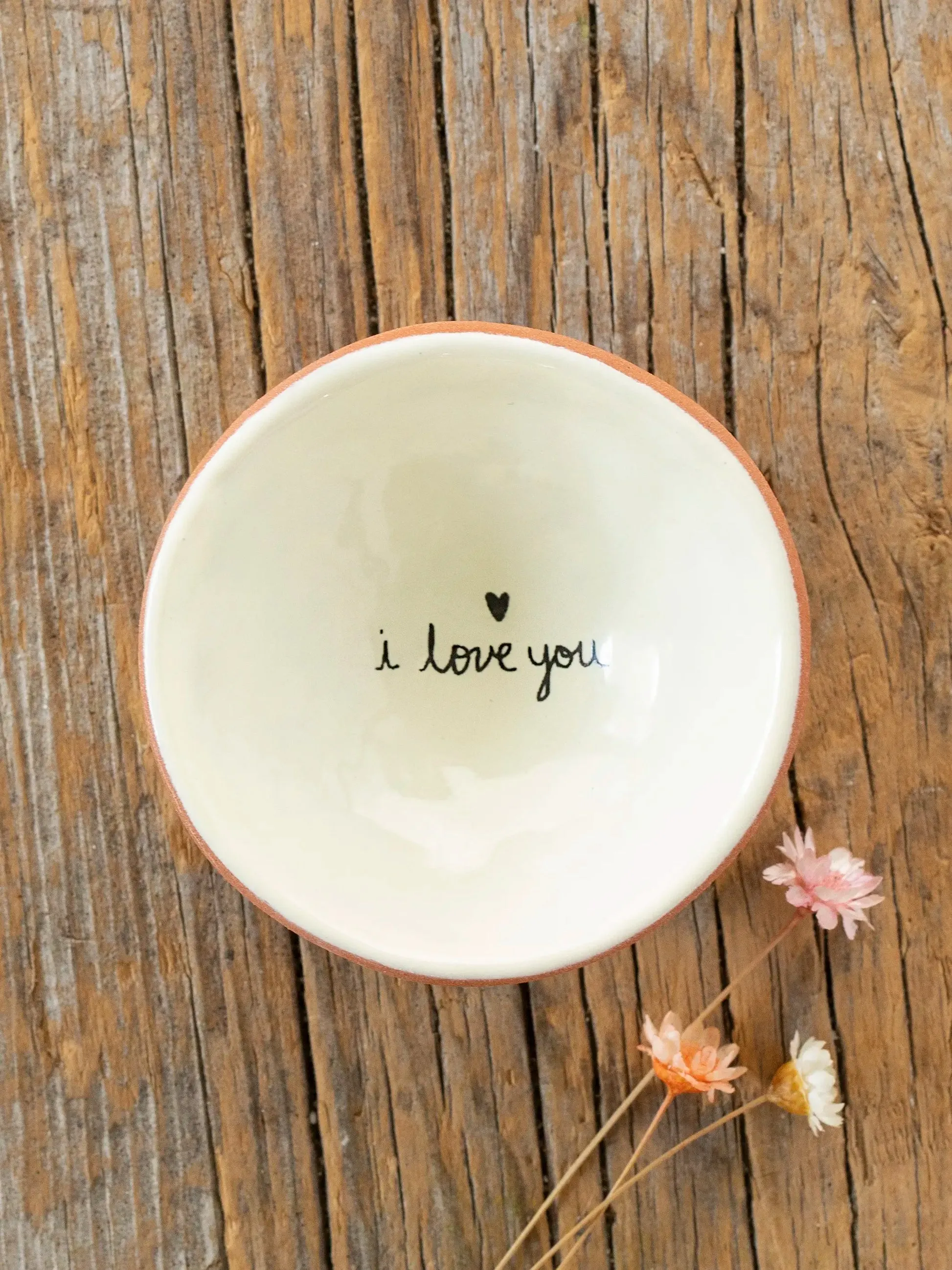 Tiny Trinket Dish - I Love You