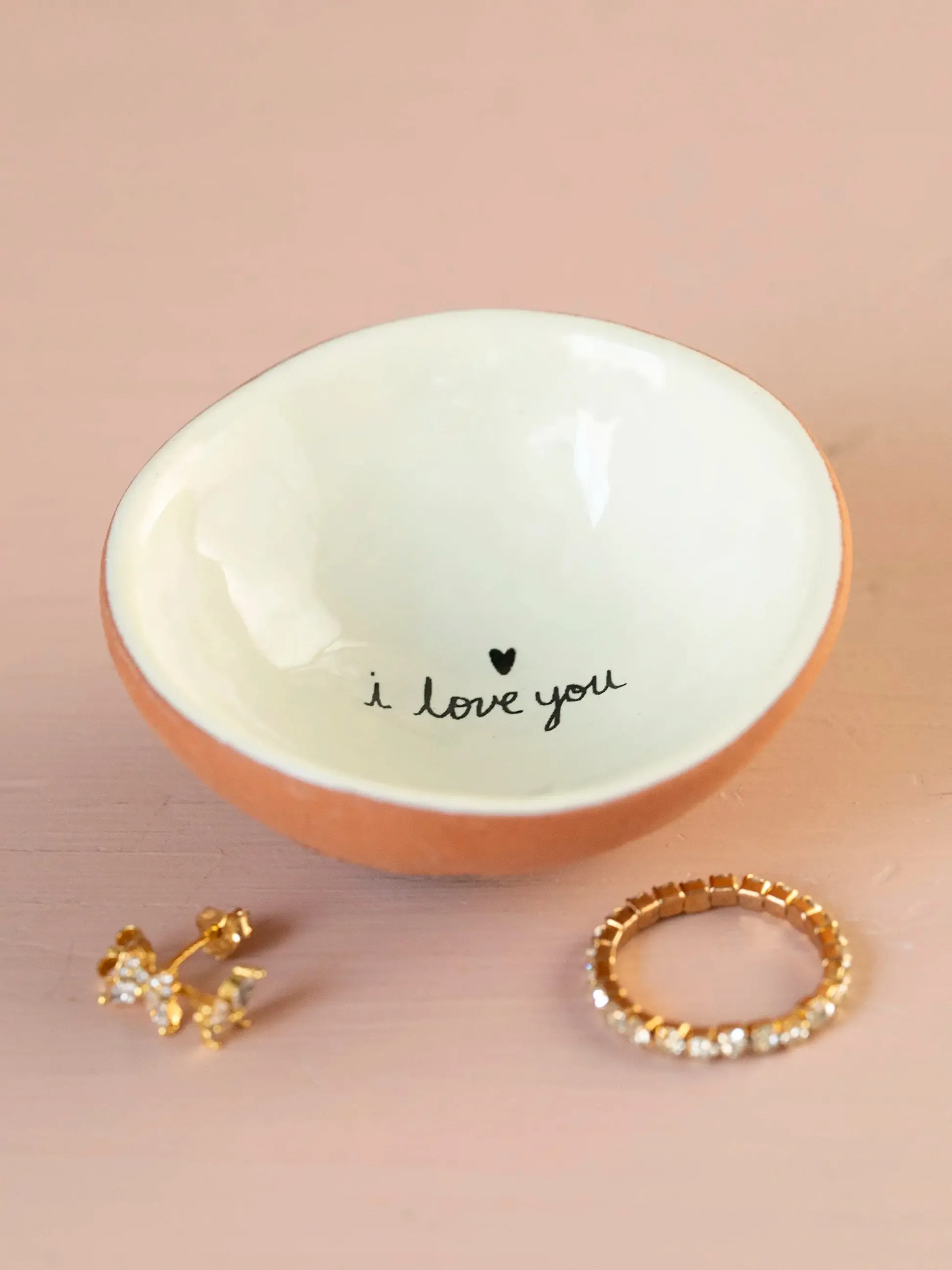 Tiny Trinket Dish - I Love You