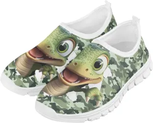Toddler's Slip-On Low Top Sneakers Walking Casual Soft Hiking Shoes Breathable Lightweight Shoes Flat Shoes Holiday Cycling Shoes US Size 11-15