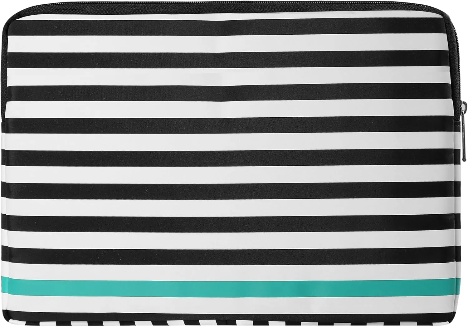 Vangoddy Hogan 11.6 inch Laptop Tablet Sleeve Black White Accent Stripe Pattern