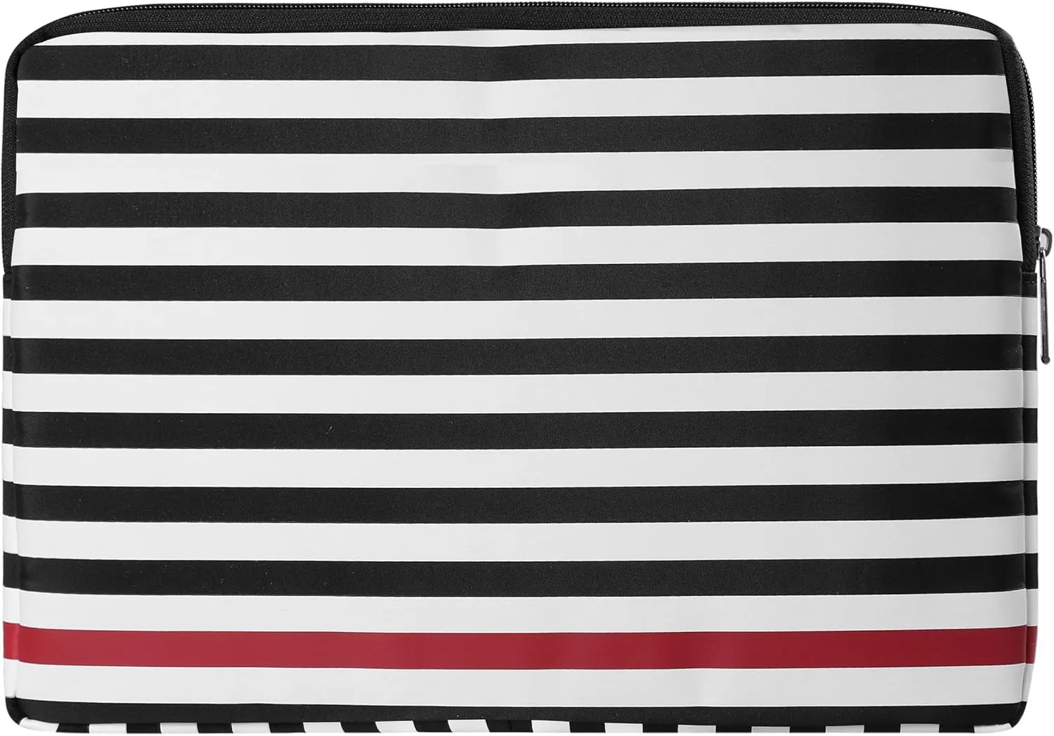 Vangoddy Luxe Collection 11.6 inch Laptop Tablet Sleeve Black White Accent Strip