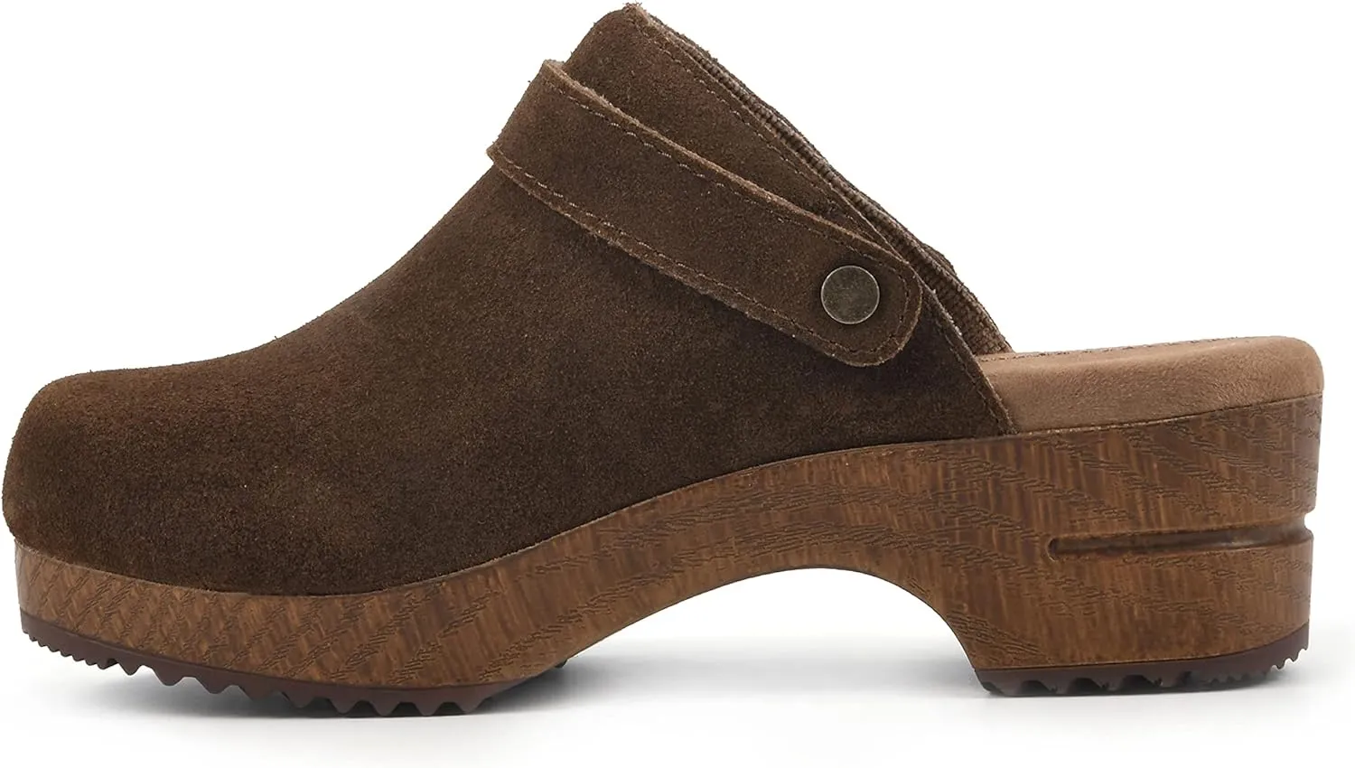 WHITE MOUNTAIN Shoes Being Leather Footbeds Clog