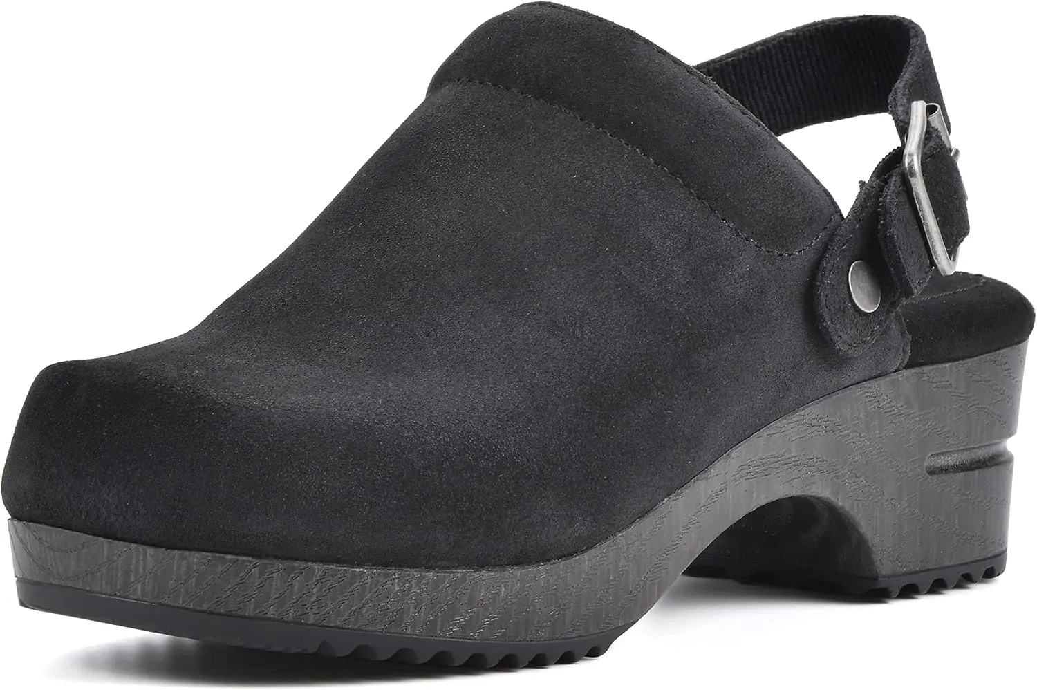WHITE MOUNTAIN Shoes Being Leather Footbeds Clog
