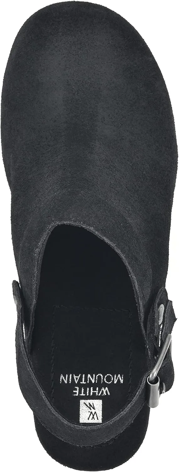WHITE MOUNTAIN Shoes Being Leather Footbeds Clog