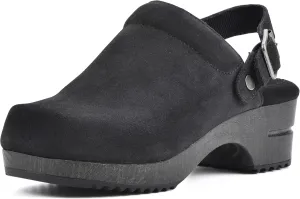 WHITE MOUNTAIN Shoes Being Leather Footbeds Clog