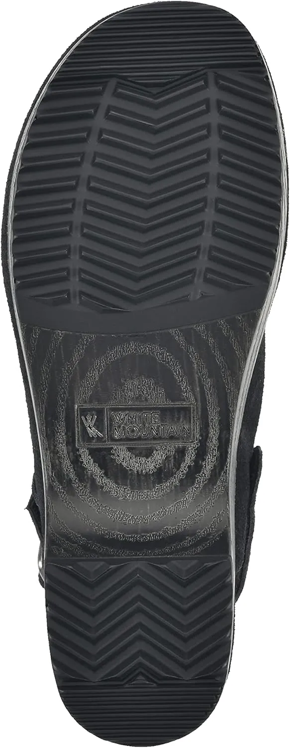 WHITE MOUNTAIN Shoes Being Leather Footbeds Clog