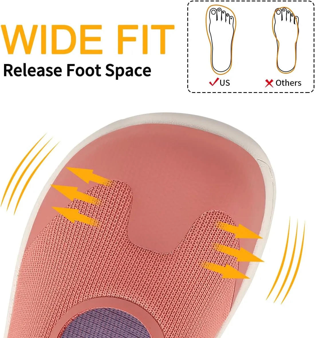 Women's Barefoot Shoes Wide Toe Box Walking Running Shoes Zero Drop Sole Minimalist Wide-Fit Shoes Breathable Lightweight Fashion Tennis Sneakers for Gym Sport