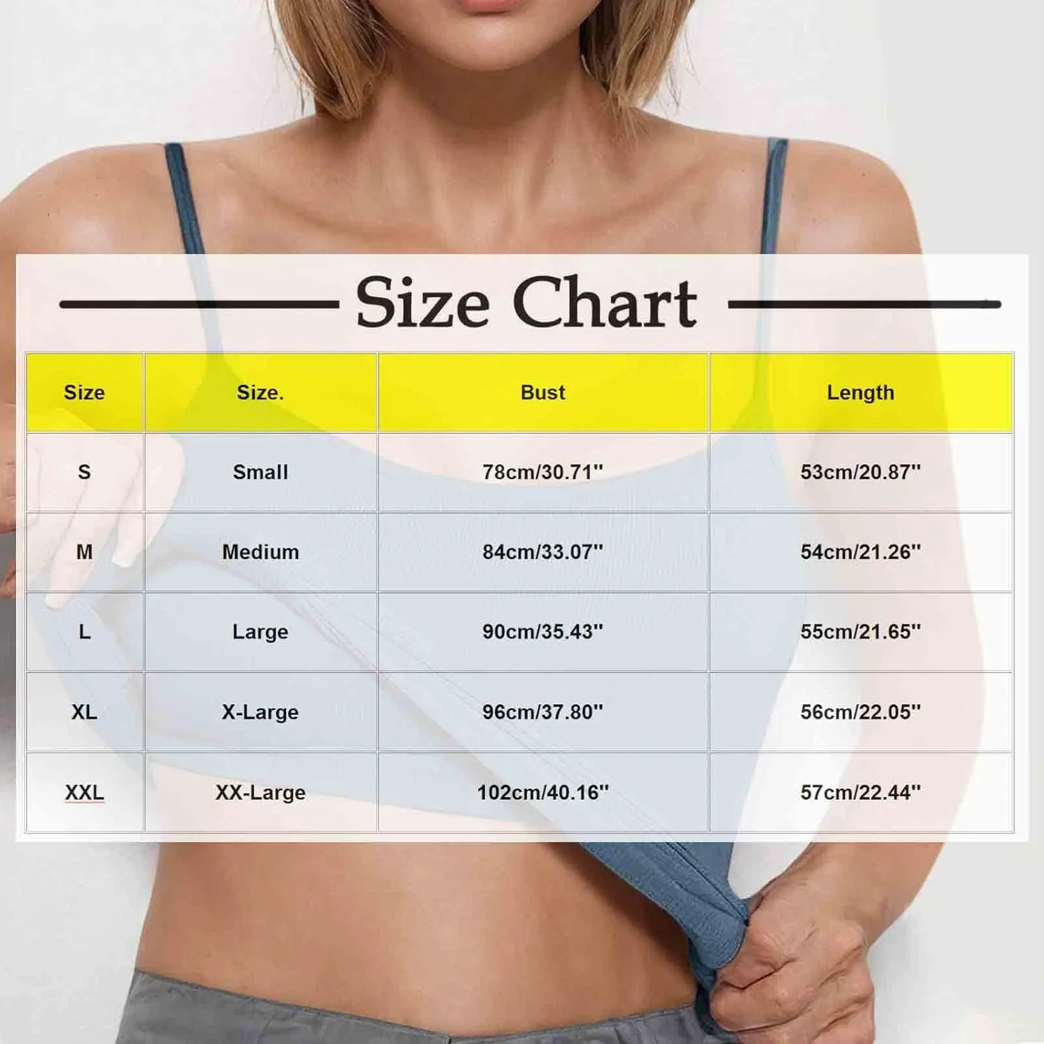 Women's Knit Tank Tops Sleeveless V-Neck Ribbed Shirts Fitted Crop Top Tees Ribbed Knit Camisole with Built-in Shelf Bra